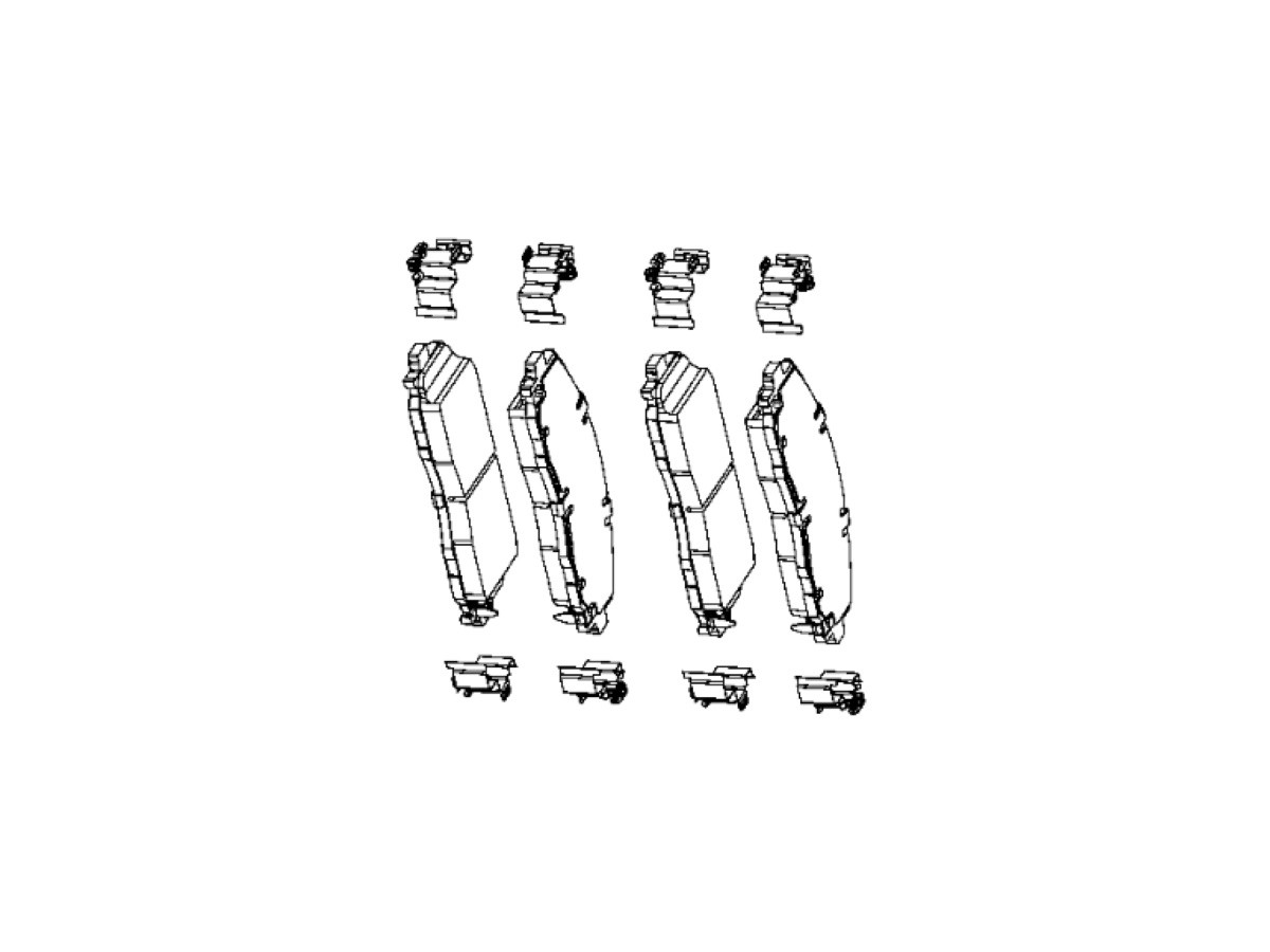 Authentic JSPAA Big Brake Kit Replacement Pads